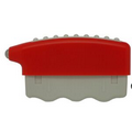 Hand Exerciser/Gripper/Massager - Red - 3-3/4" X 1-7/8"